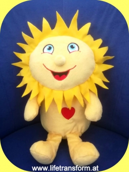 Plüsch - Sonnenkind mit Herz